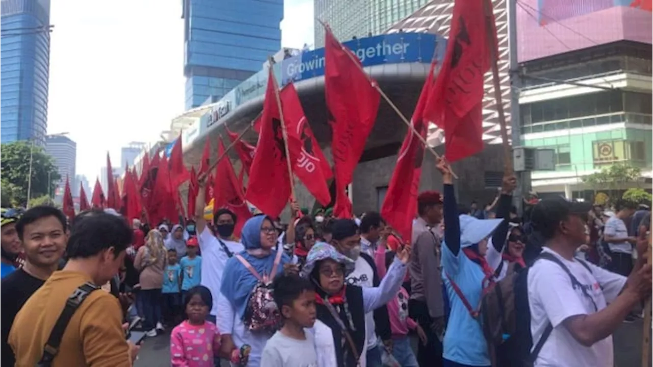 Pelantikan Presiden: Ribuan Warga Padati Pesta Rakyat di Sudirman-Thamrin