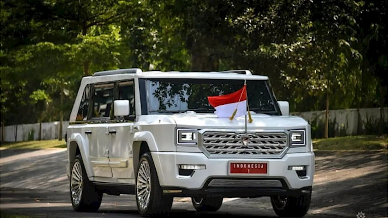 Sangarnya Spesifikasi Maung MV3 Garuda Limousine yang Ditumpangi Prabowo