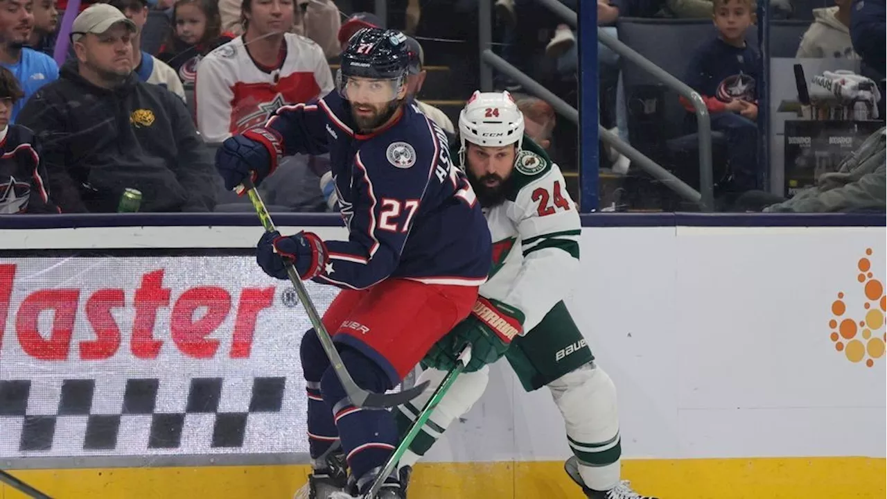 Kaprizov leads Wild past Blue Jackets for fifth straight win without trailing