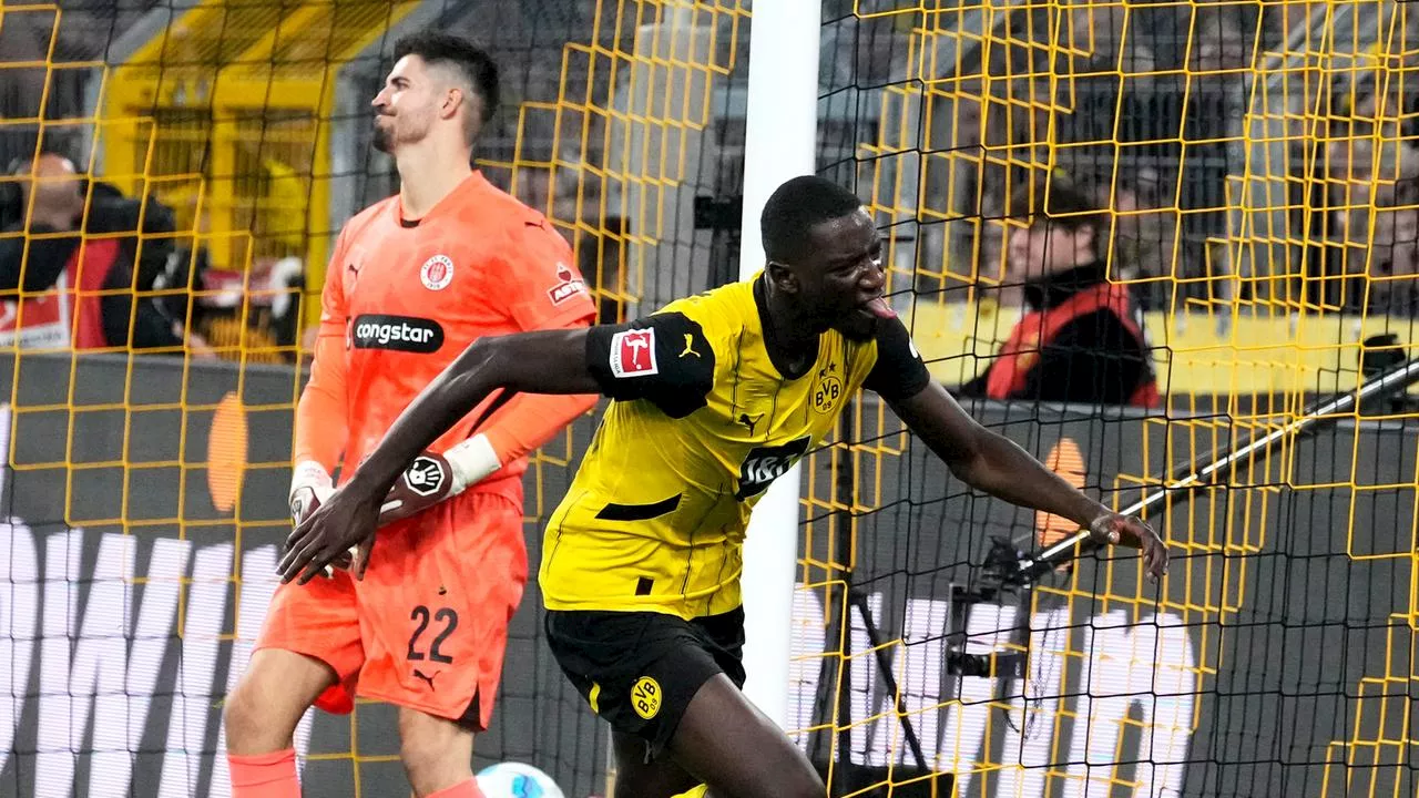 Bundesliga: Dortmund müht sich zum Sieg gegen St. Pauli