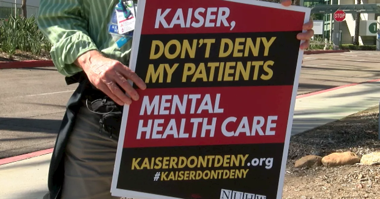 Kaiser Permanente mental health workers prepare to strike Monday