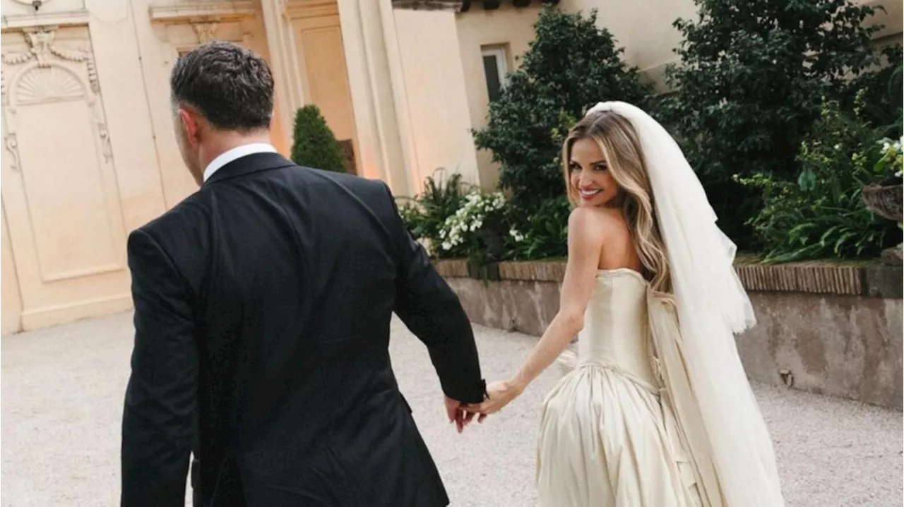 NRL champion Sam Burgess and Lucy Graham marry in Rome