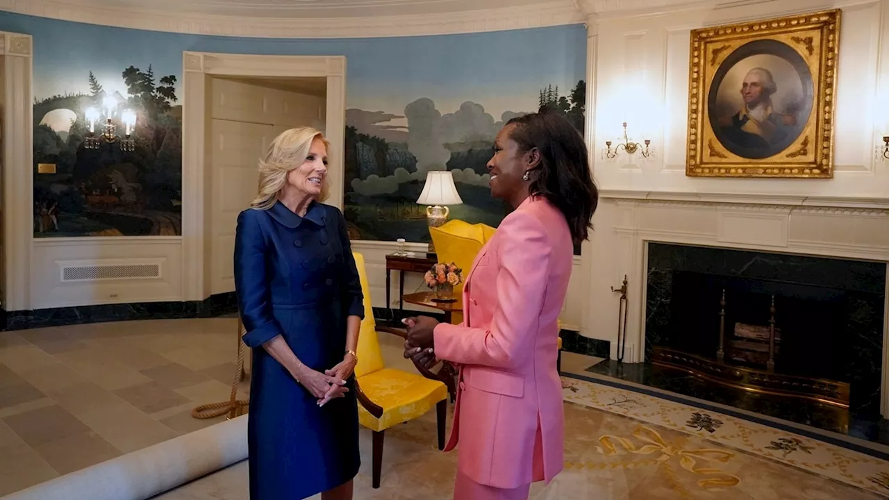 Dr. Jill Biden unveils revamped White House tour, talks legacy as first lady, 2024 election