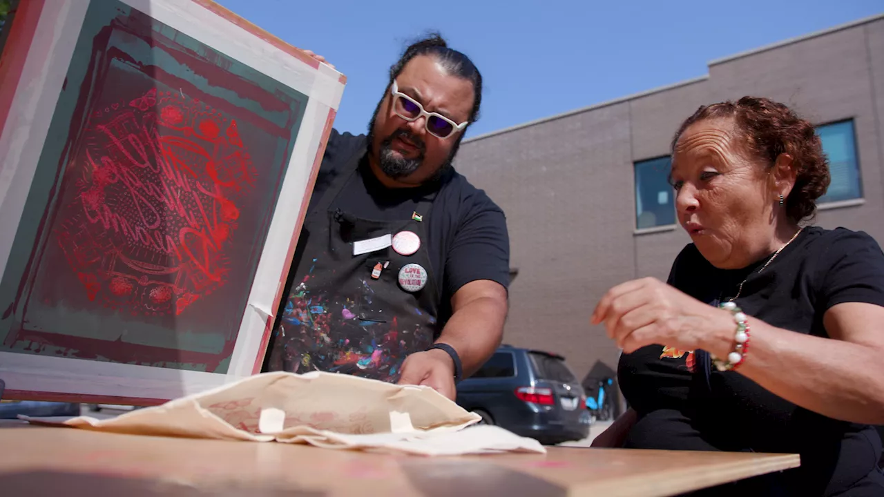 Chicago's Mobile Street Art Cart invites adults in marginalized communities to dream and create