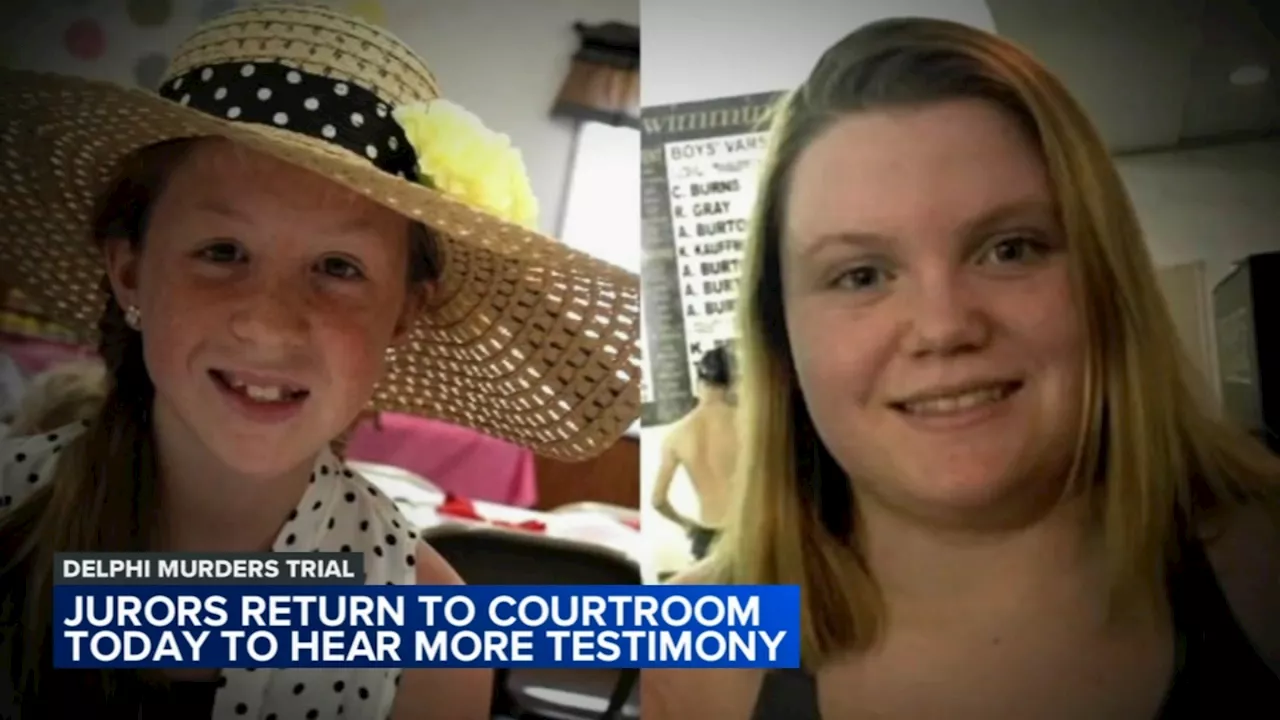 Delphi murders trial: Jurors to hear more witness testimony Monday