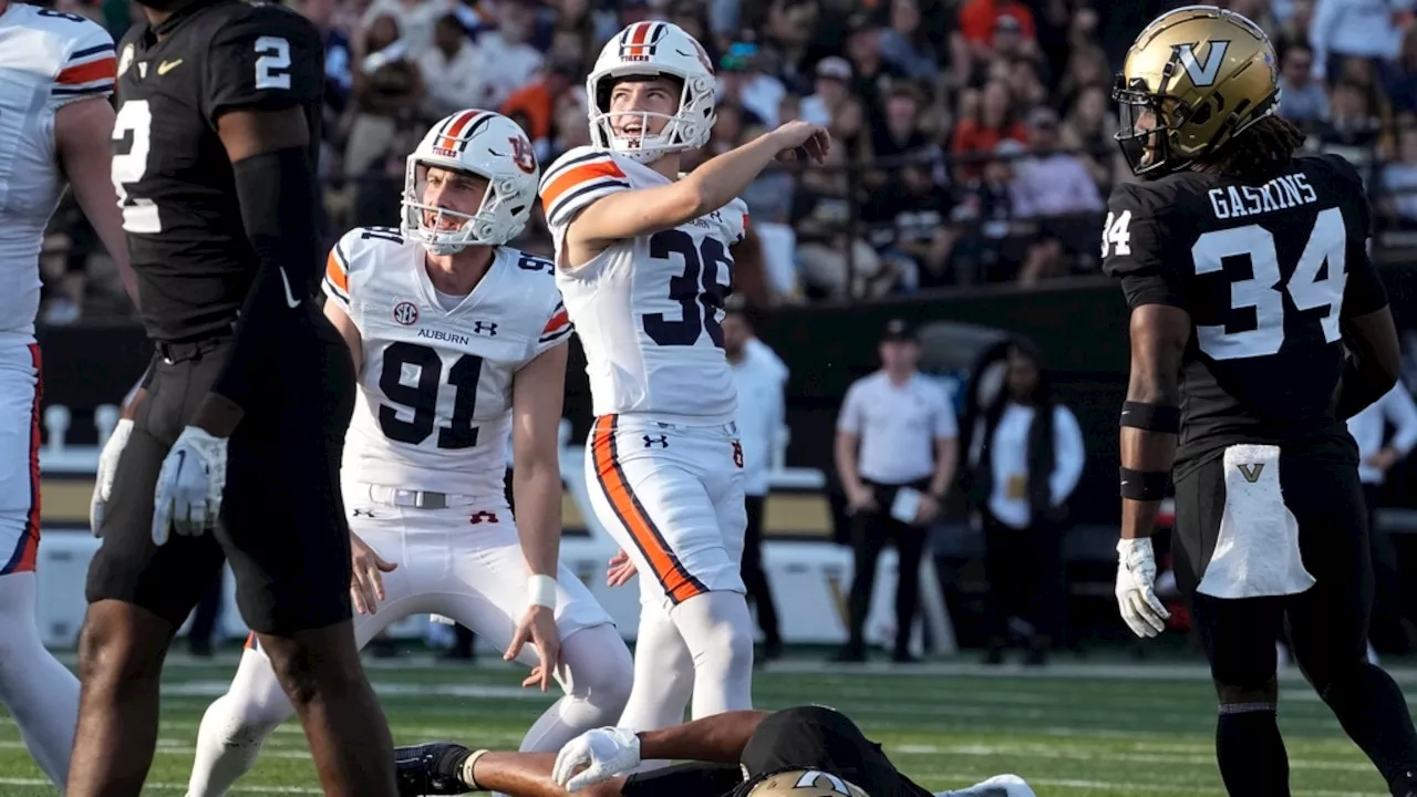 Hugh Freeze says Alex McPherson will return for field goals under 35 yards