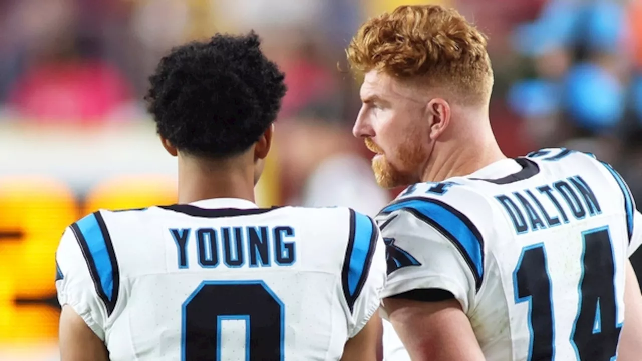 Struggling Carolina Panthers keeping Bryce Young on the bench