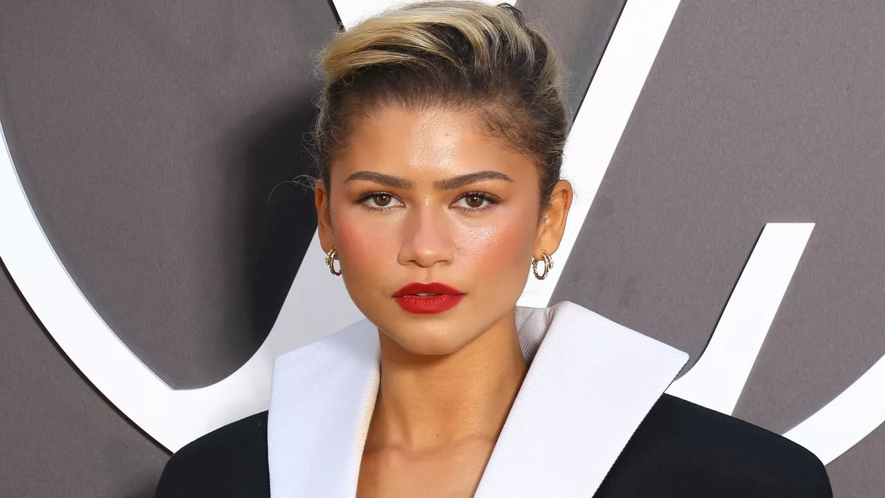 Zendaya Paid Homage to Cher With Butt-Length, Pitch-Black Hair—See the Photos