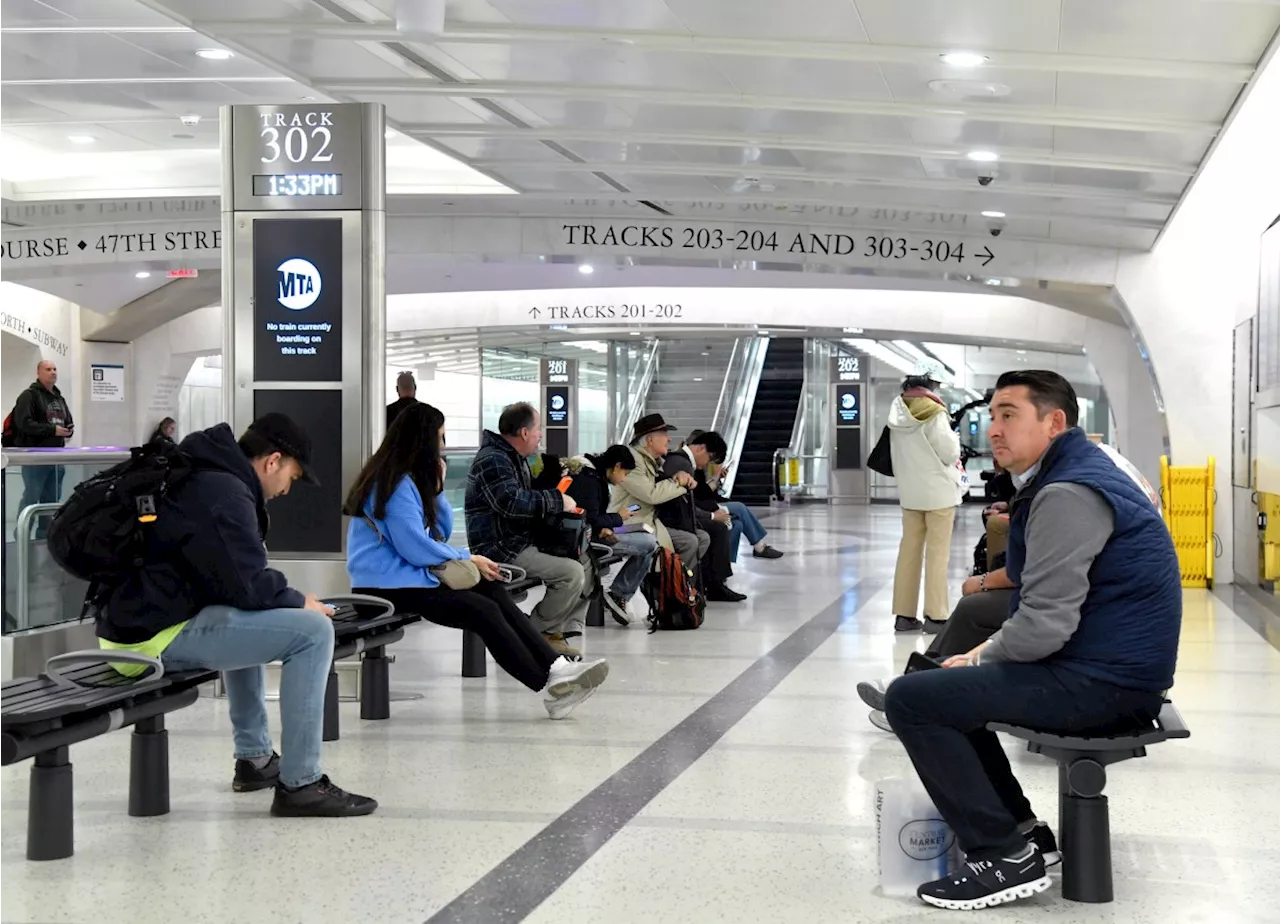 MTA adds new seating for LIRR riders at Grand Central Madison — with a time limit