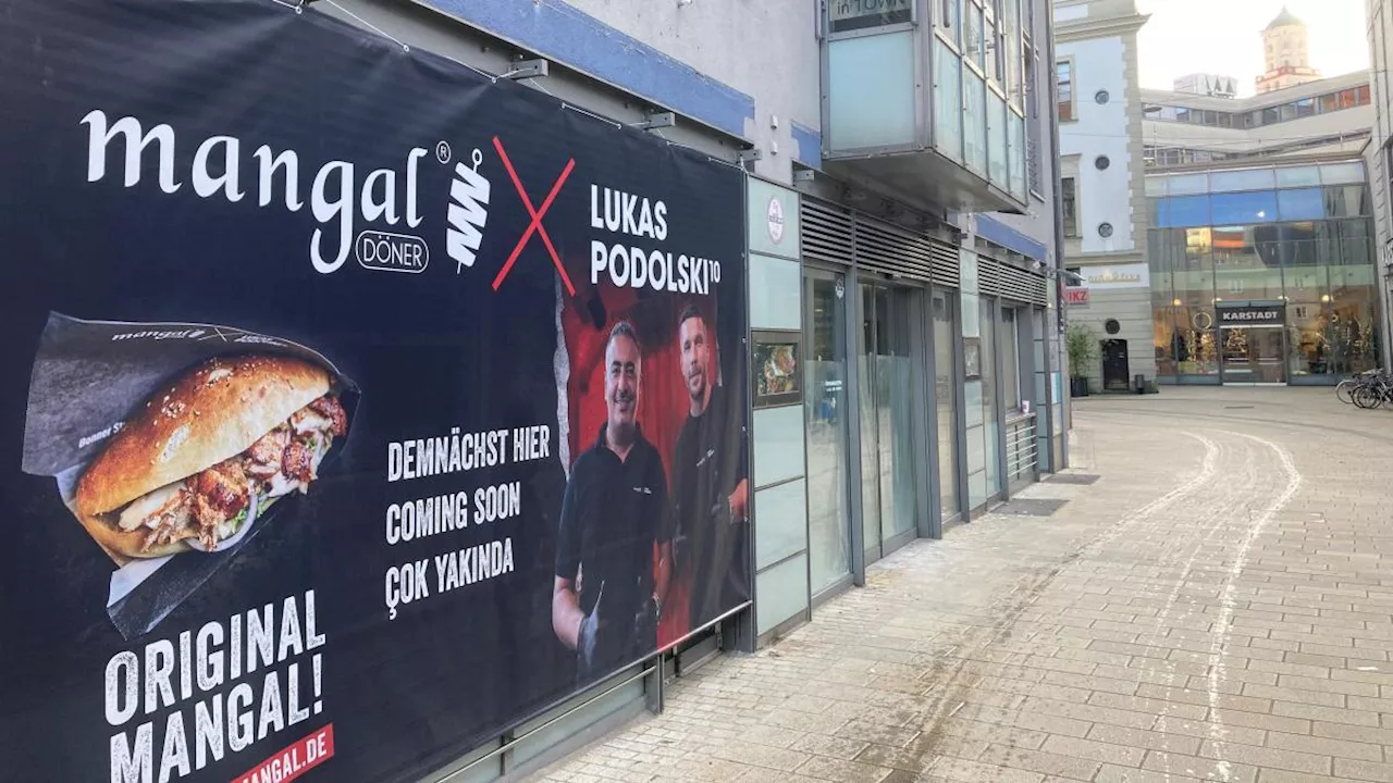 Augsburg: Lukas Podolskis Mangal-Döner kommt nach Augsburg