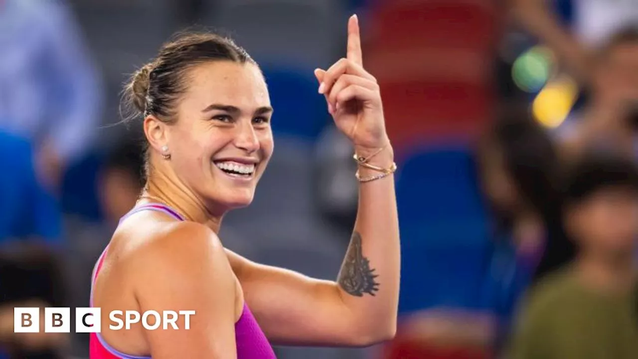 Aryna Sabalenka replaces Iga Swiatek at top of WTA rankings