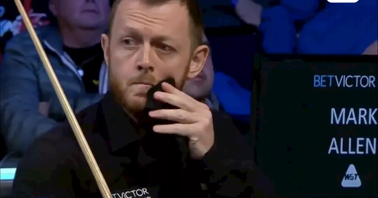 Mark Allen happy with NI Open start despite 'things going on in background'