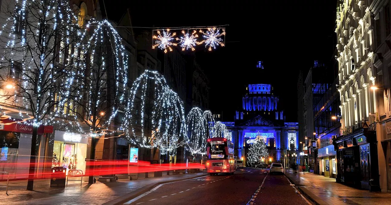 No money for Christmas lights beyond Belfast city centre, councillors told