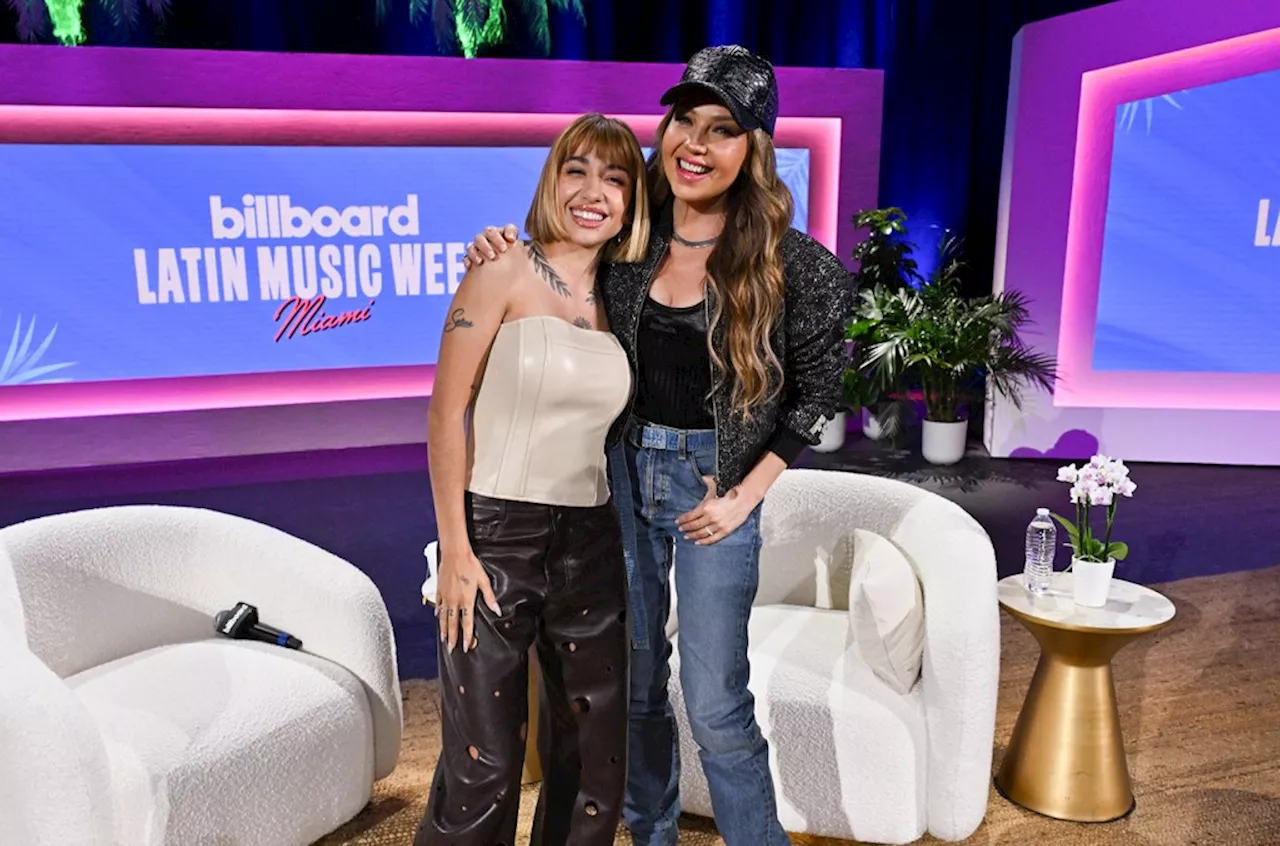 What Thalia & Maria Becerra Taught Us About Mental Health at 2024 Billboard Latin Music Week