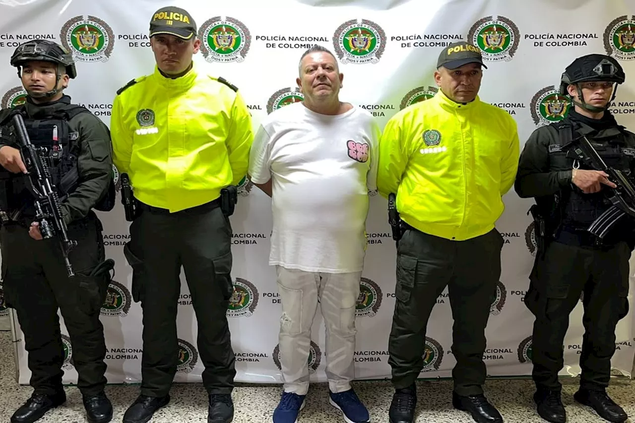 Capturaron en Medellín a alias ‘Ermes’: uno de los narcotraficantes más buscados del mundo