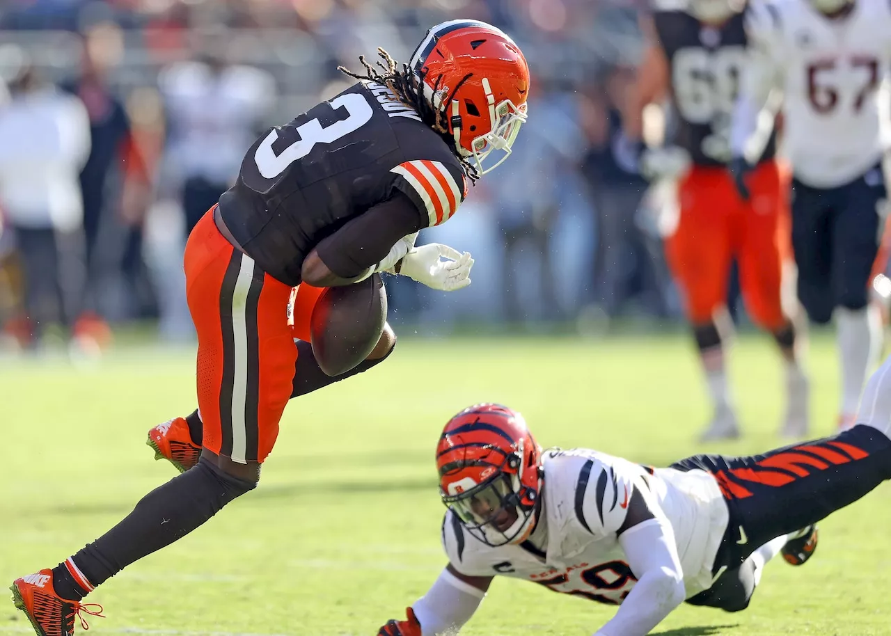 A frustrated Jerry Jeudy throws his helmet into the bench; no targets until 4th quarter of loss to Bengals