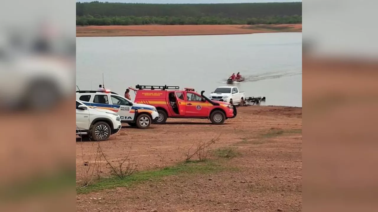 Família de turistas nada 1,5 km para se salvar após naufrágio de lancha em MG