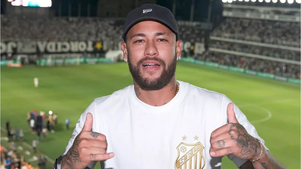 Neymar de volta: Santos celebra retorno do astro aos gramados