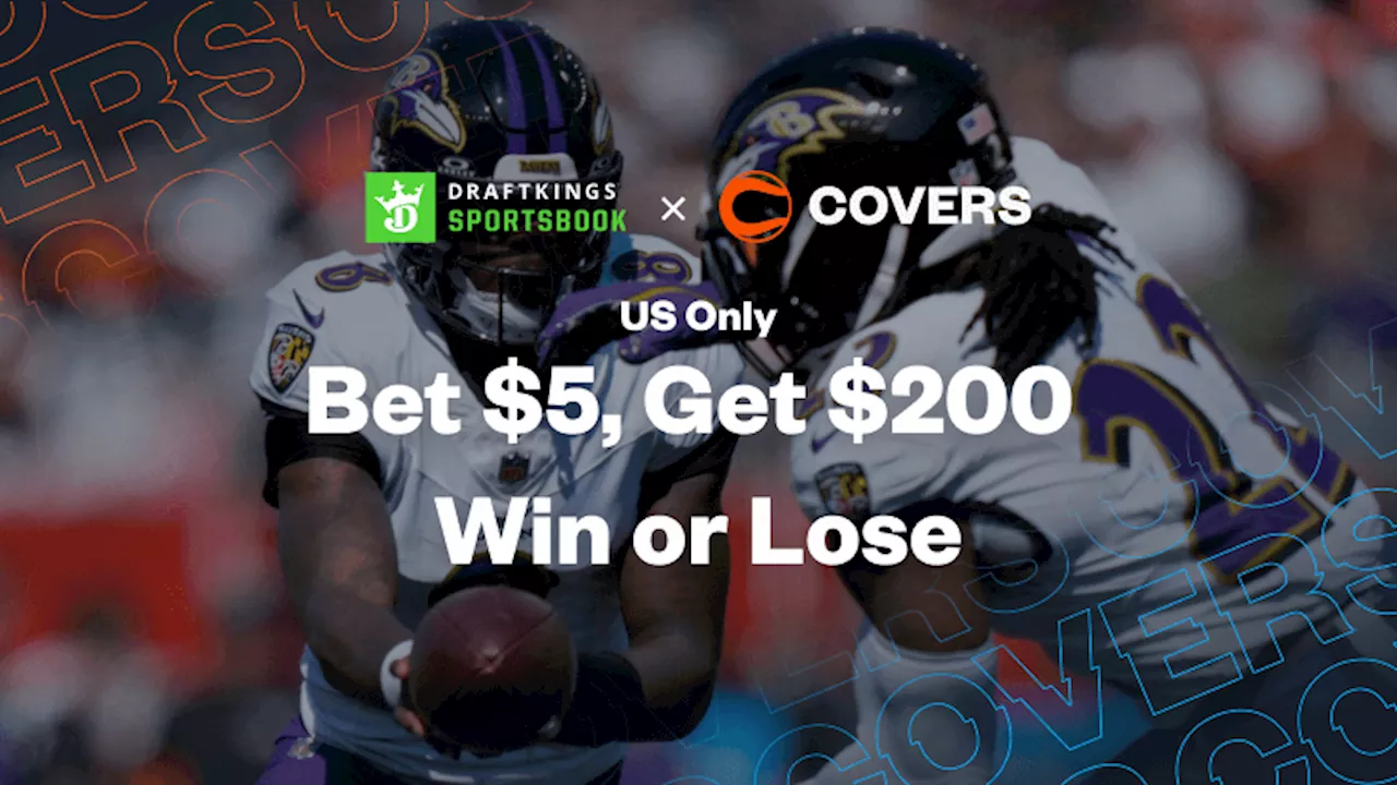 DraftKings Promo Code: Bet $5, Get $200 for Ravens vs Buccaneers