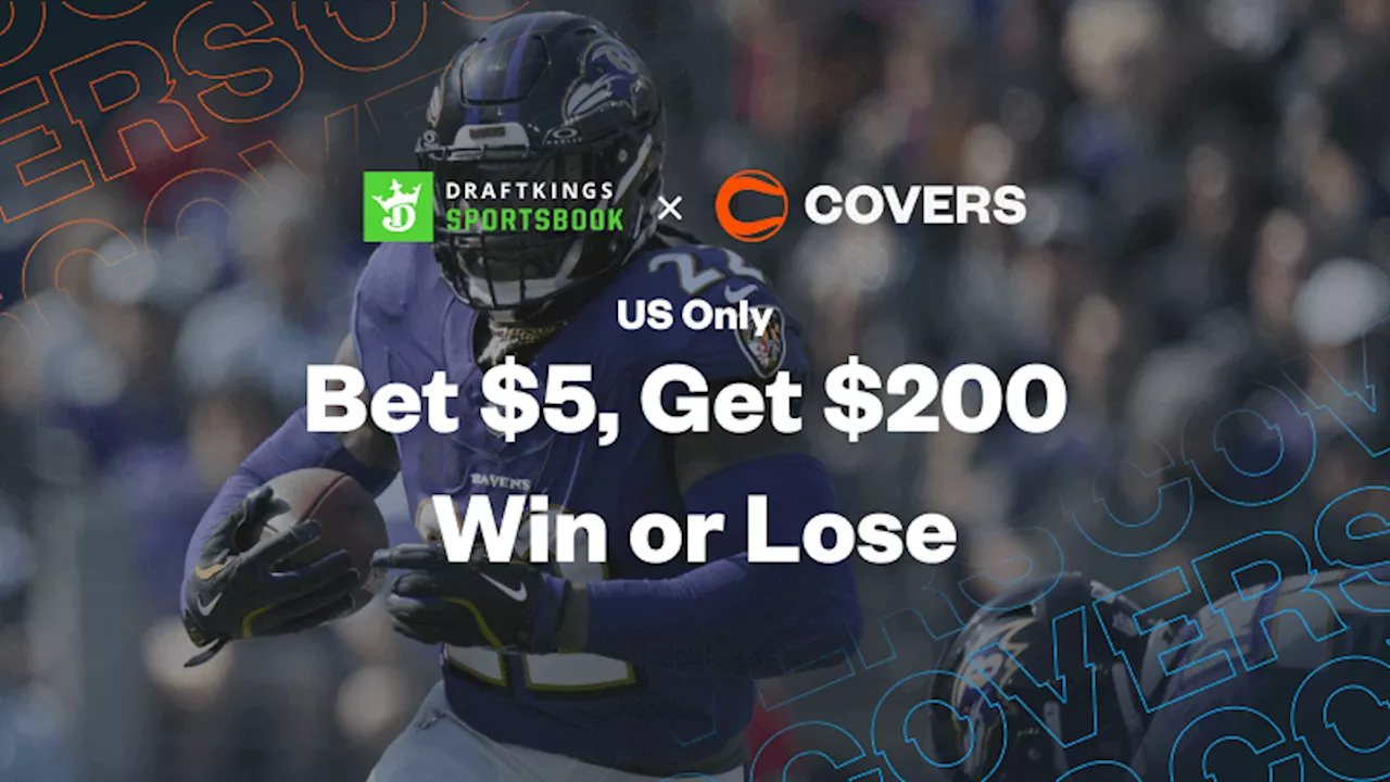 DraftKings Promo Code Unlocks a Bet $5, Get $200 offer for Ravens vs Buccaneers