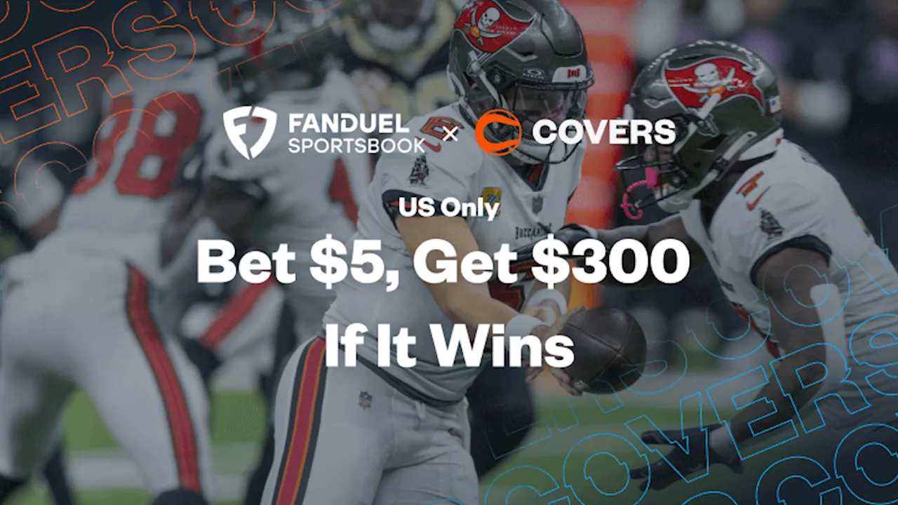 FanDuel Promo Code Unlocks $300 Bonus Bets If Your $5 Ravens vs Buccs Bet Wins