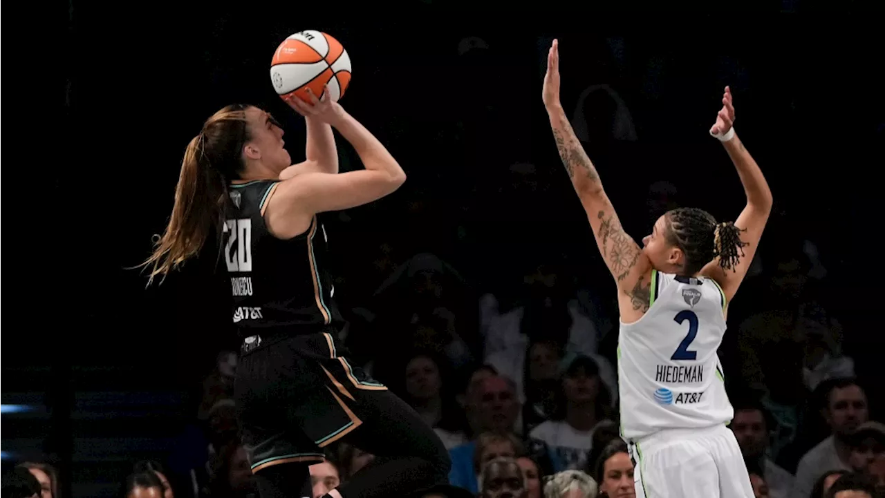 New York Liberty win first WNBA championship, beating Minnesota Lynx 67-62