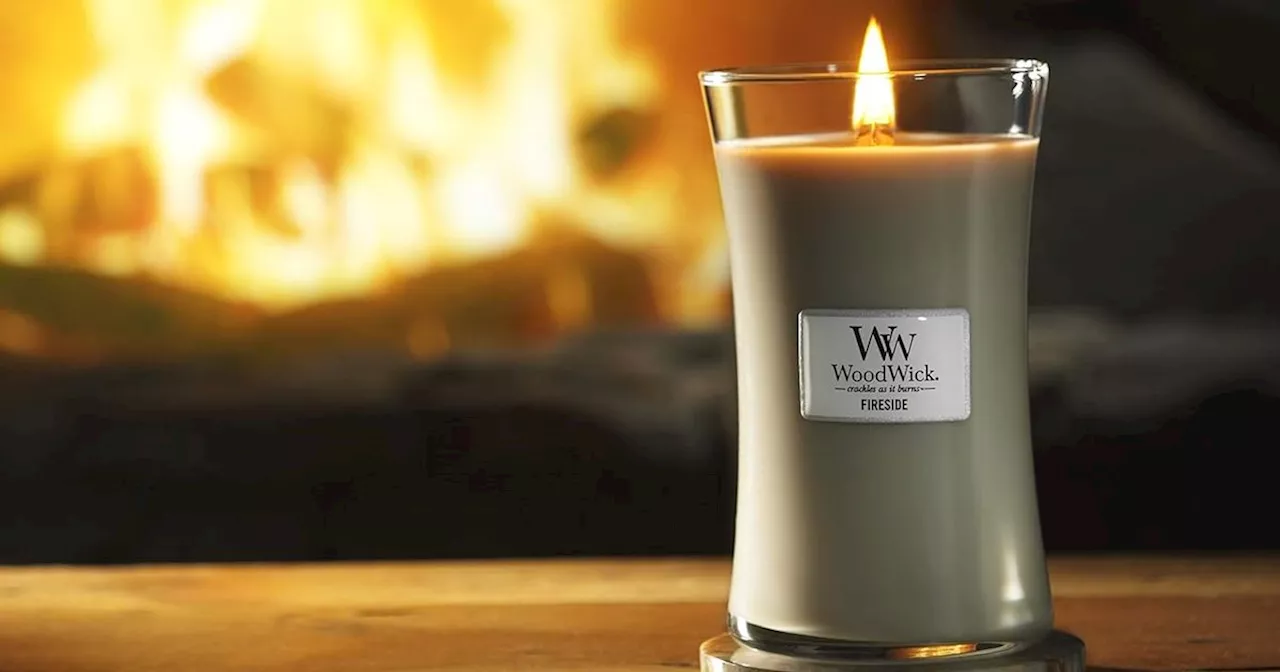 Crackling candle that is 'just like a real fire' now 43% off on Amazon