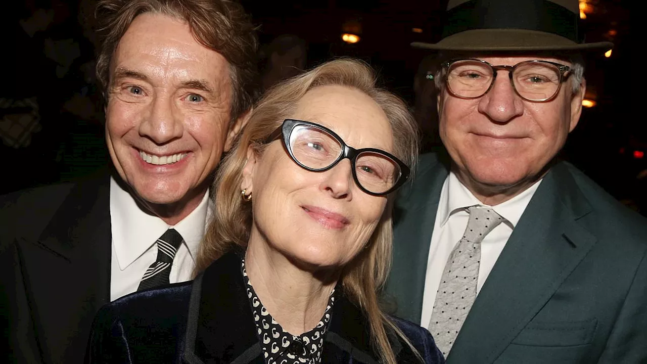 Meryl Streep smiles after her Martin Short romance seems to be 'confirmed' by Steve Martin