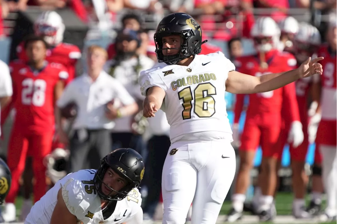 CU Buffs kicker Alejandro Mata honored by Big 12