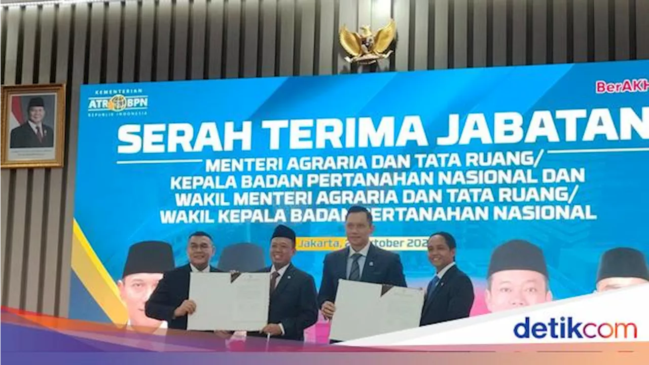 AHY Titip PR Kementerian ATR, Nusron Wahid: Jangan Khawatir