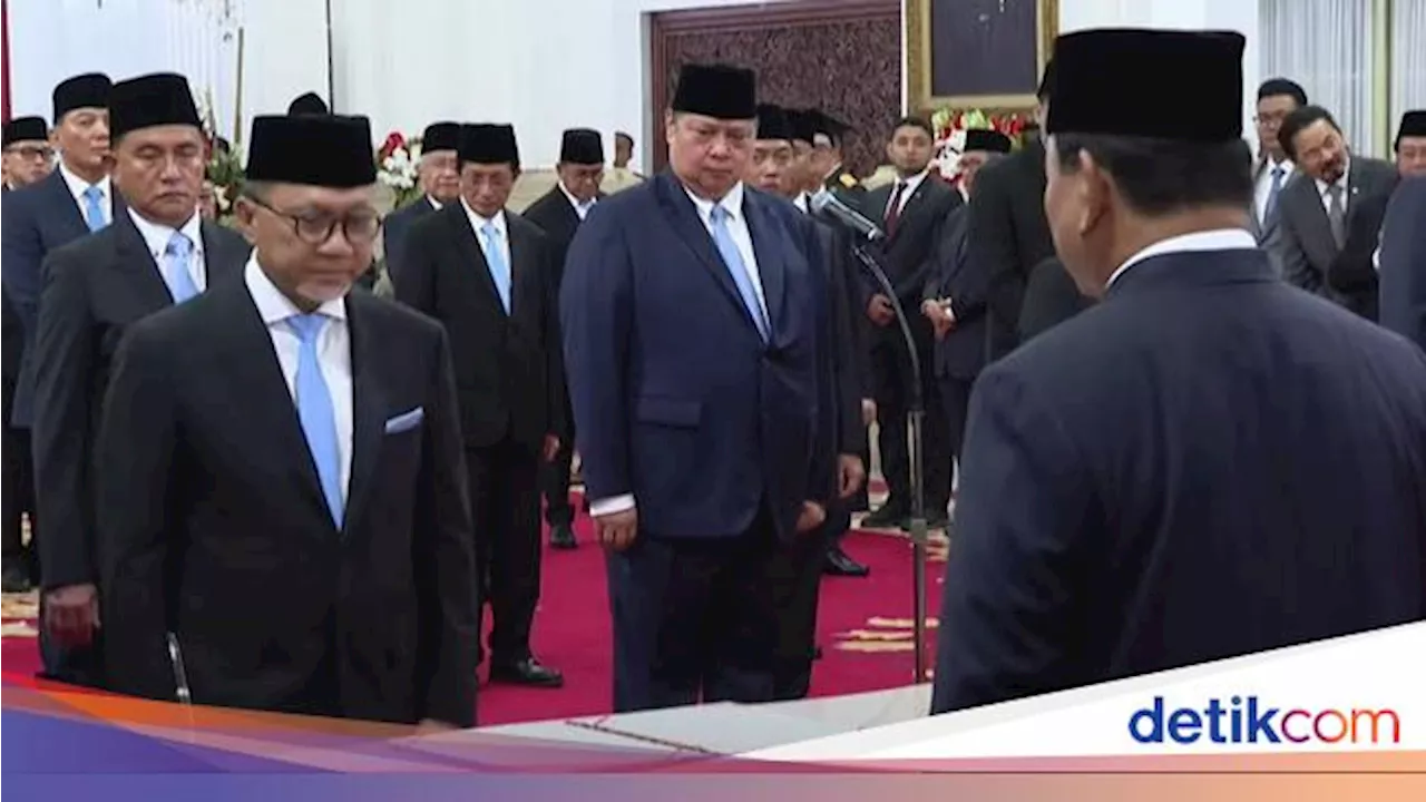 Jadi Menko Pangan, Zulhas Beberkan Kementerian & Lembaga di Bawah Koordinasinya