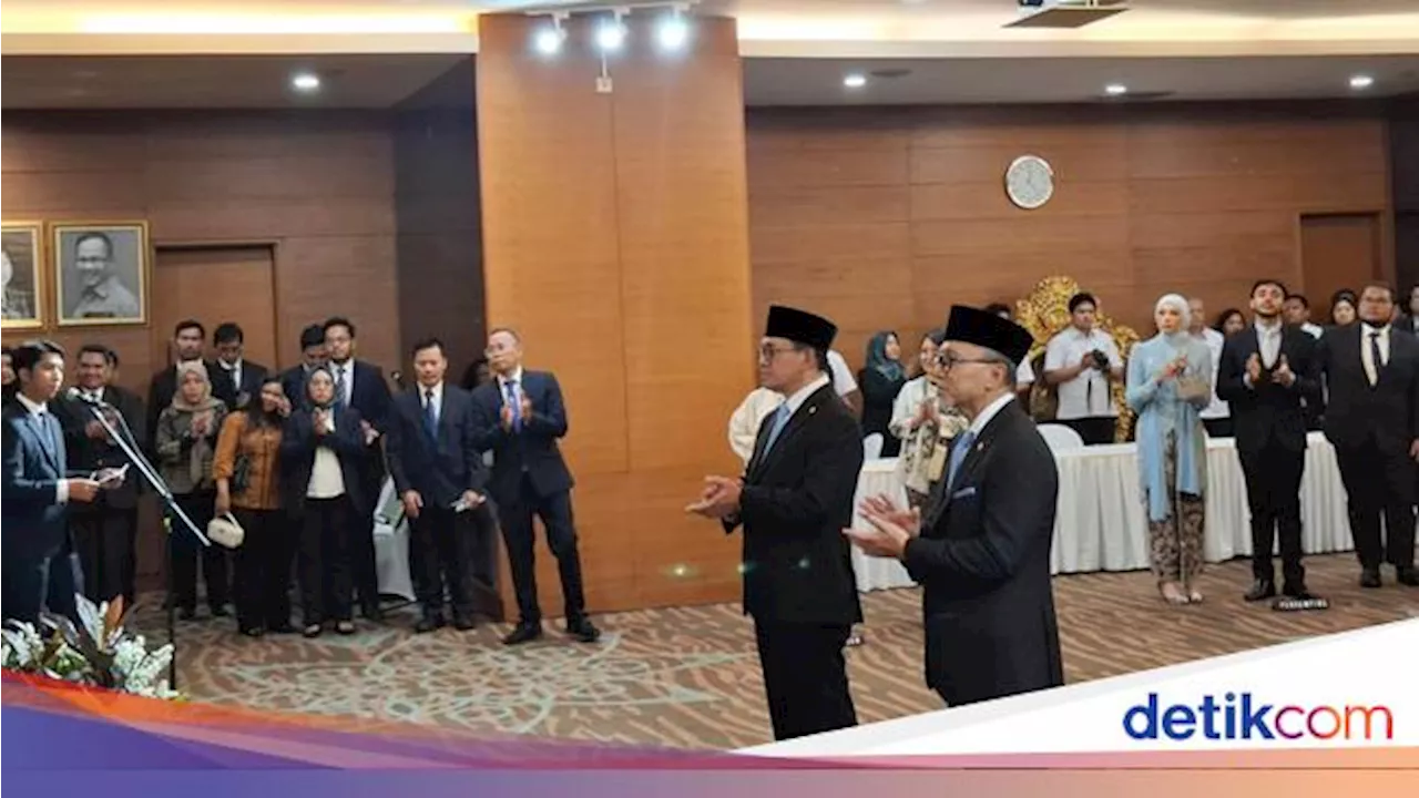 Zulhas Sertijab Mendag ke Budi Santoso, Pejabat Karir Kemendag