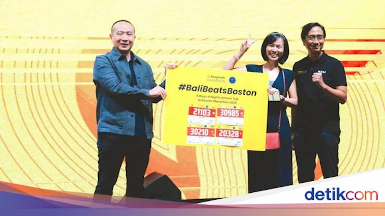 2 Pelari Tercepat Maybank Marathon Bakal ke Boston 2025 Mendatang