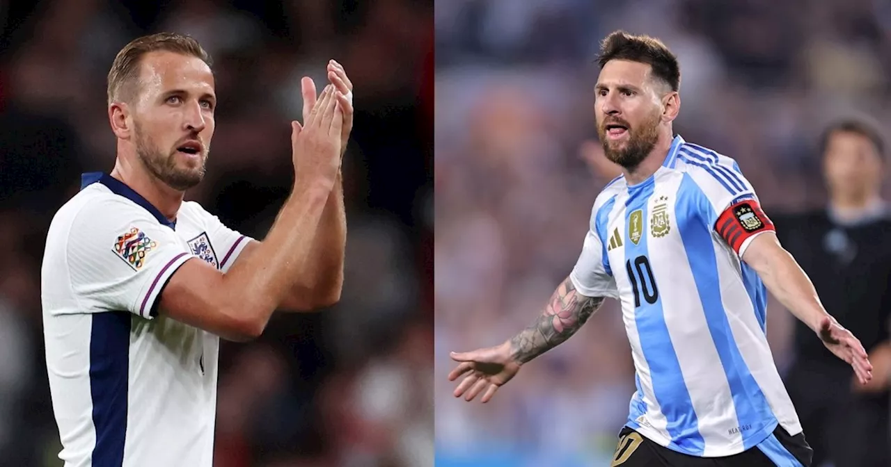 El contundente elogio de Harry Kane a Lionel Messi