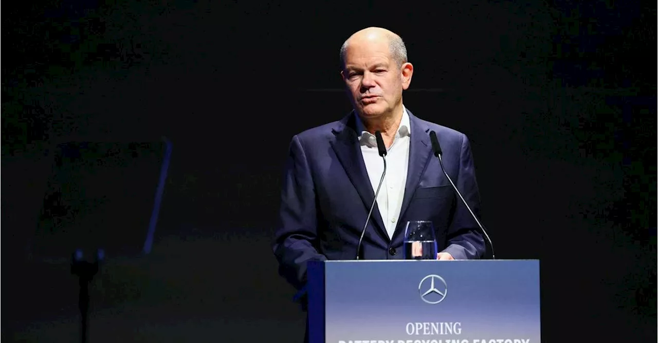 Olaf Scholz: Brauchen die besten Autos, nicht die besten Zölle