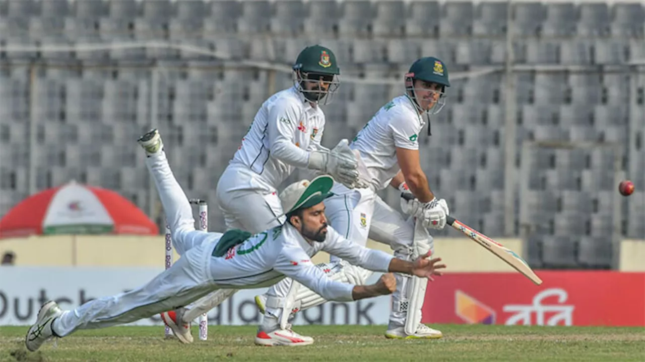 Rabada fastest to 300th Test wicket, as Bangladesh all out for 106