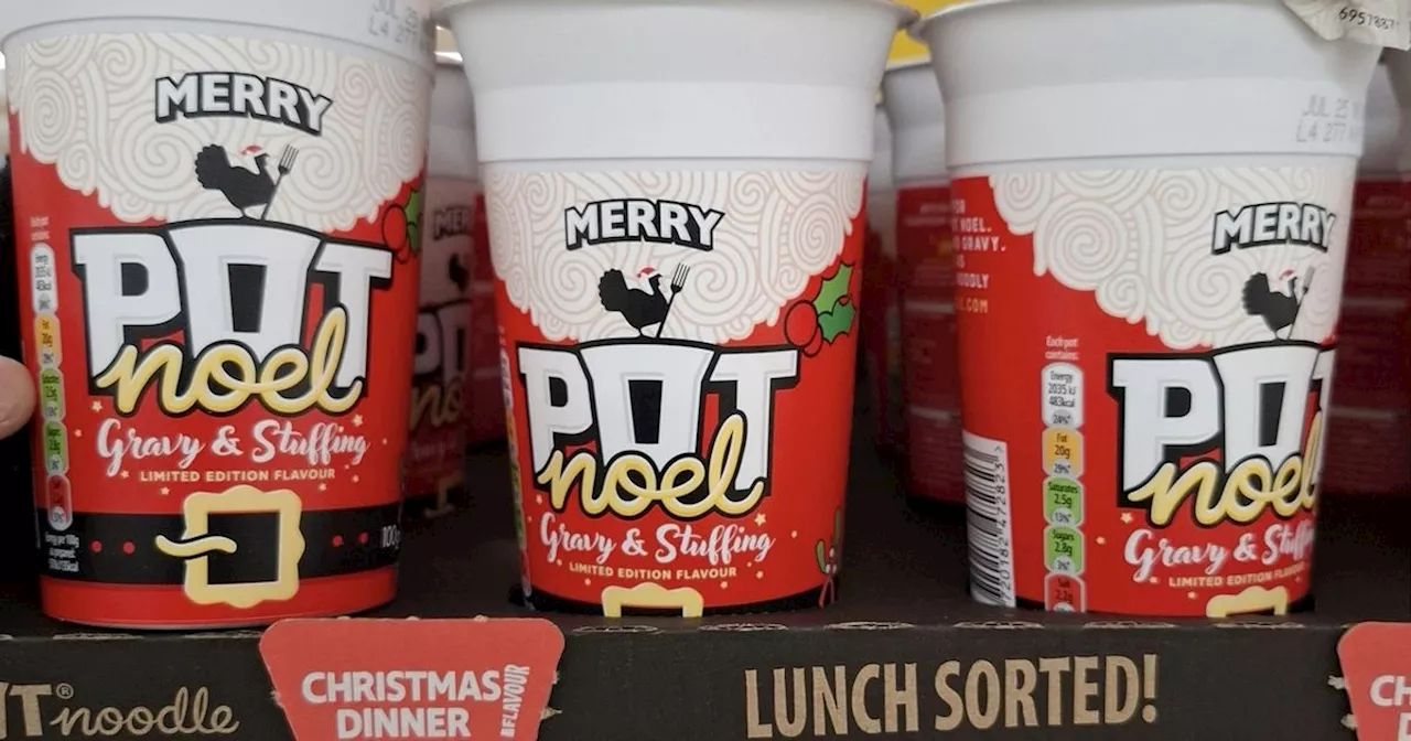 £1.35 Pot Noodle Christmas Dinner returns dividing shoppers