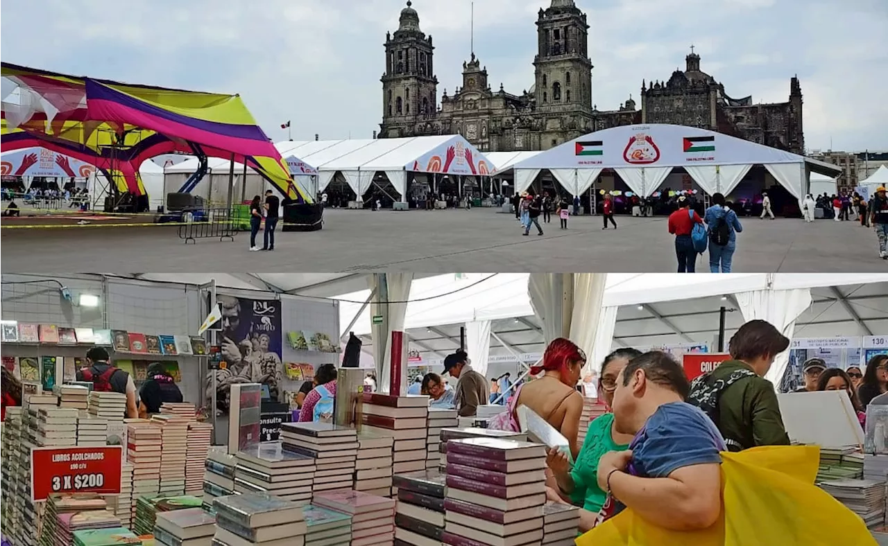 Feria Internacional del Libro: Zócalo registra 1.2 millones de visitantes; regalan más de 10 mil ejemplares