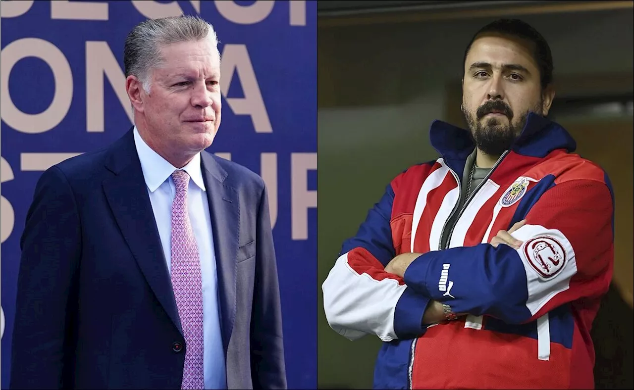 Ricardo Peláez aconseja a Amaury Vergara que Chivas mejor se quede sin director técnico