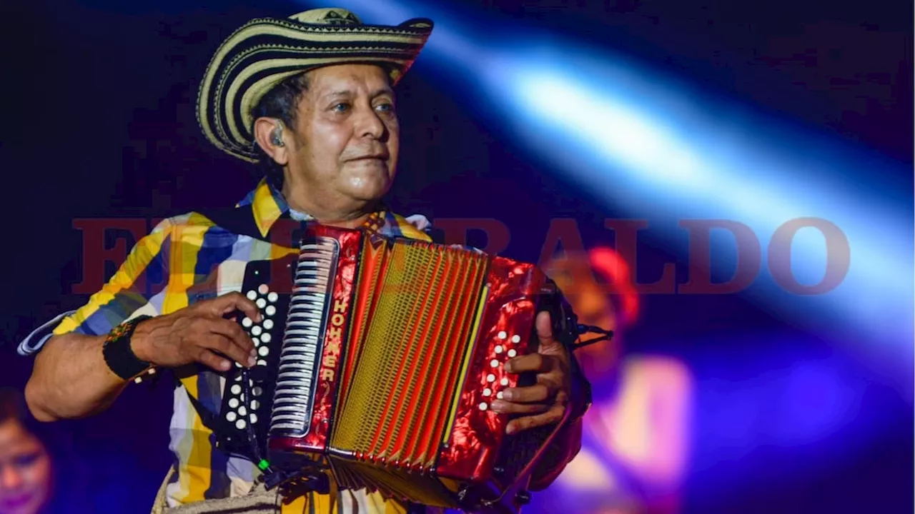 Fallece a los 71 años el acordeonero Egidio Cuadrado, rey vallenato 1985