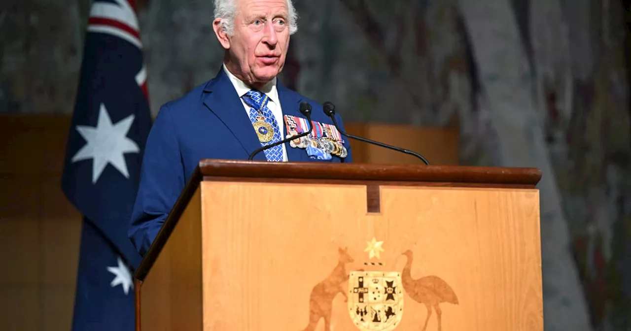 King Charles heckled by lawmaker at Australian parliament