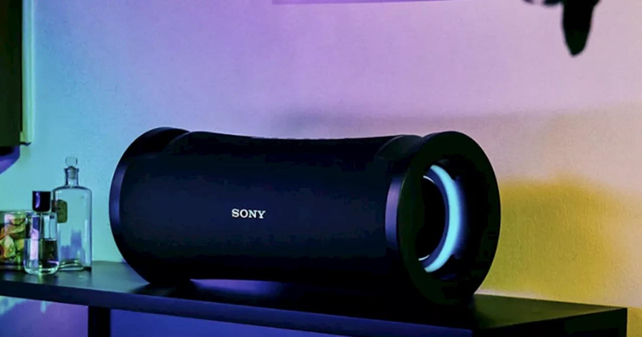  Sony siempre sorprendiendo con parlantes cada vez más potentes, resistentes y multiuso