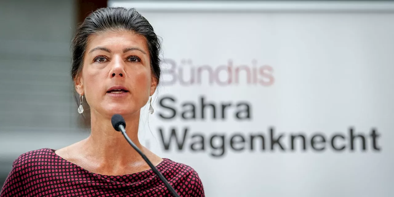 Unions-Kritik an Wagenknecht: „Absurde Forderungen' in Koalitionsverhandlungen