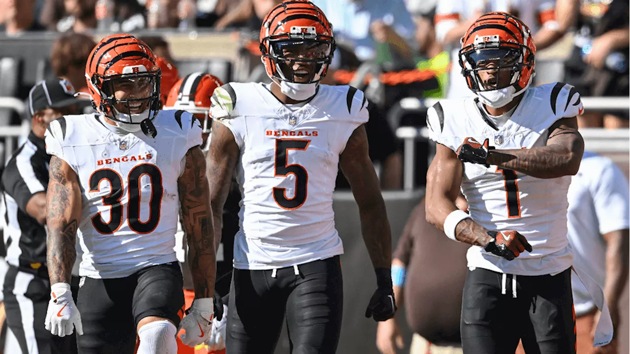 Bengals offense springs to life in second half and defense does rest in win at Browns