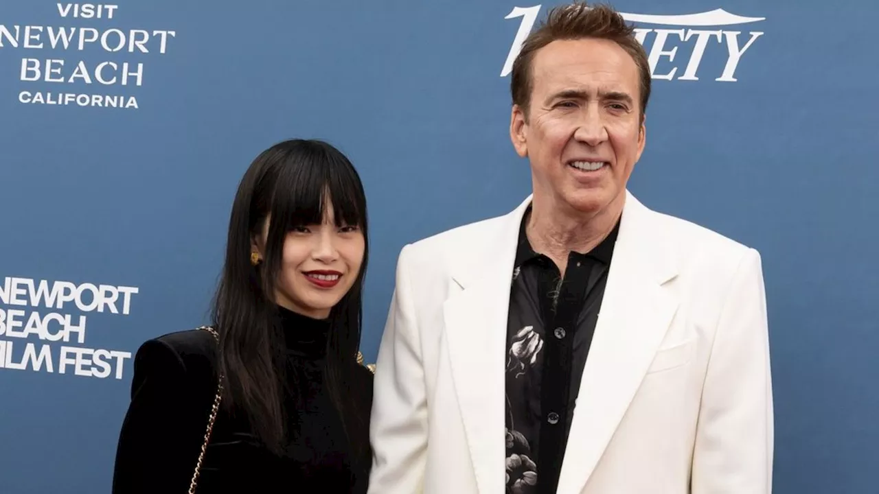 Nicolas Cage und Riko Shibata: Strahlender Pärchen-Auftritt