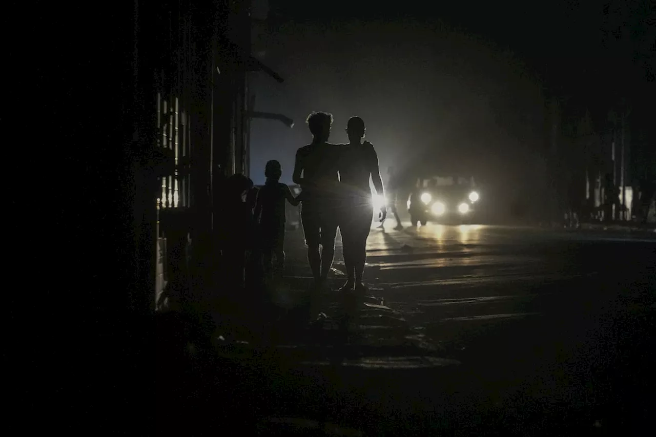 Cubans struggle with third day of widespread blackouts and a new tropical storm