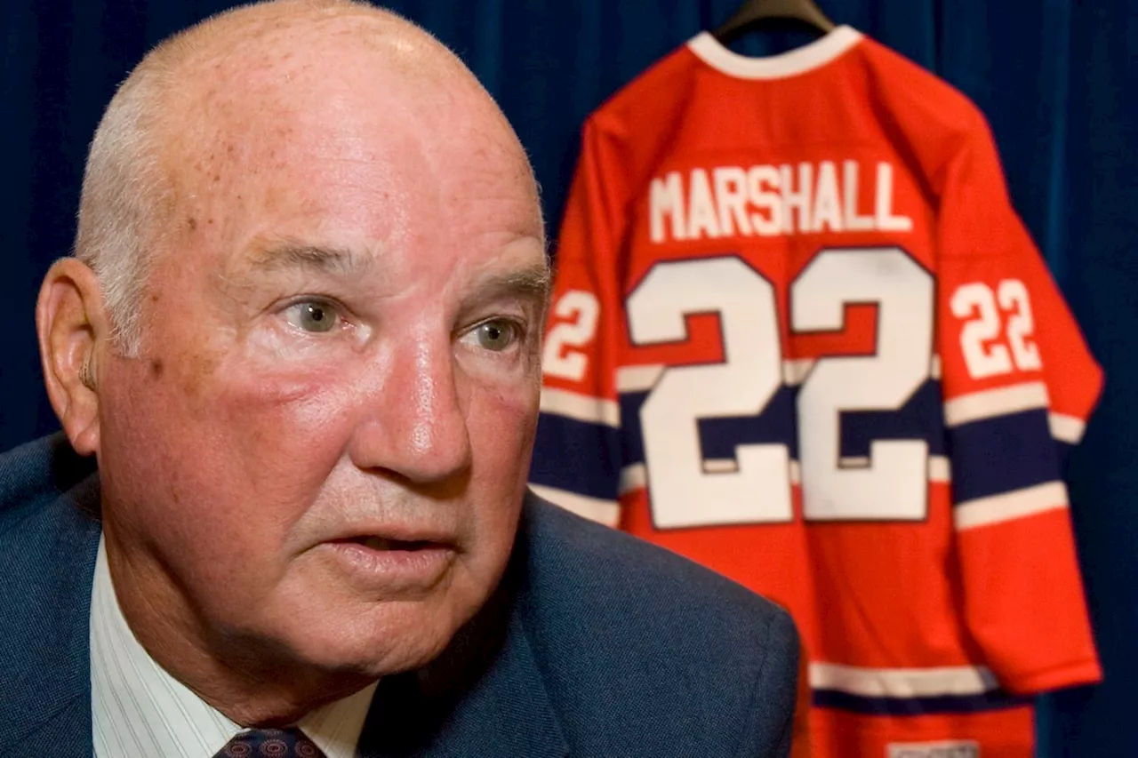 NHL Don Marshall player was the last living member of a legendary Canadiens dynasty