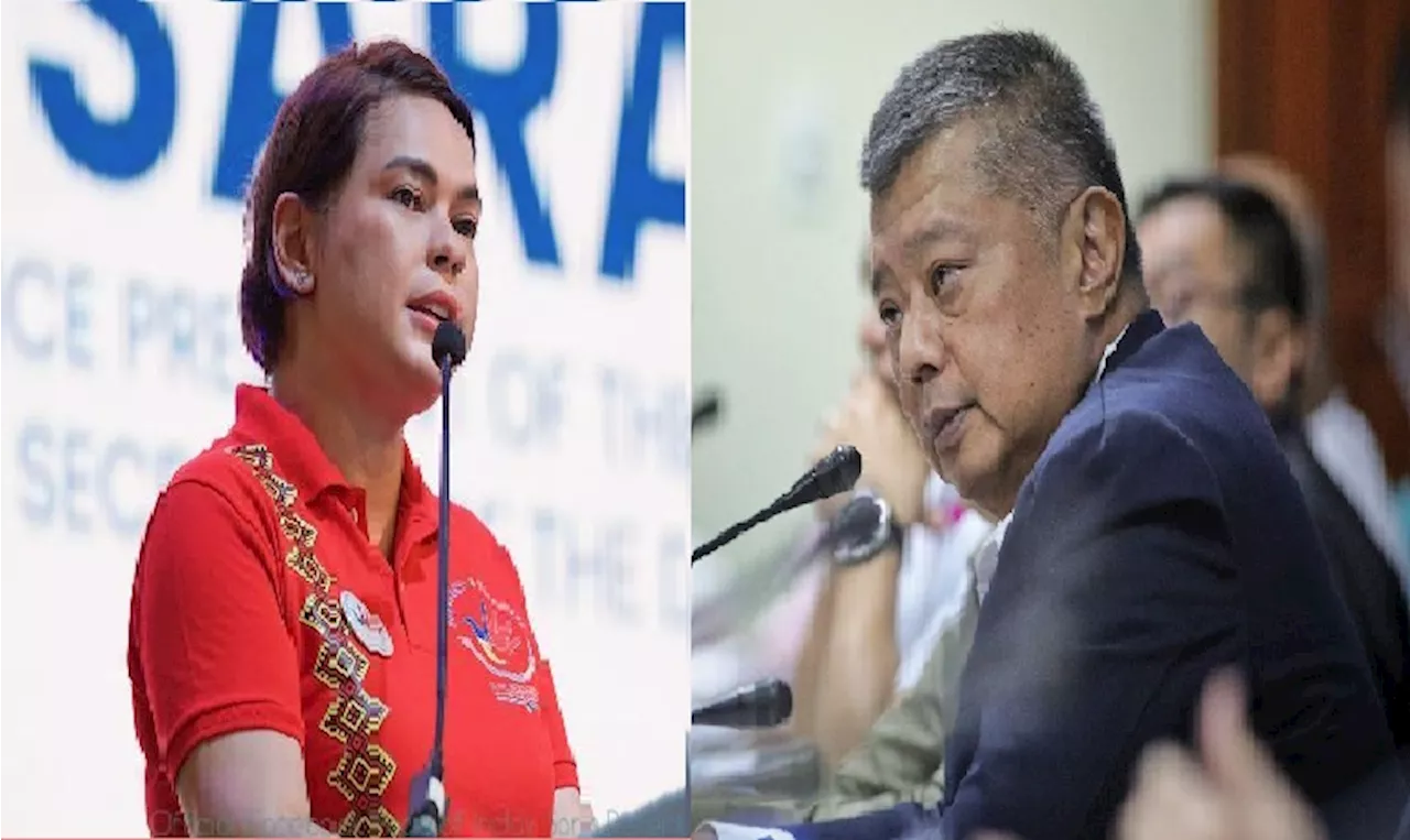 DOJ looking into legal aspects of VP Sara’s ‘very disturbing’ remarks