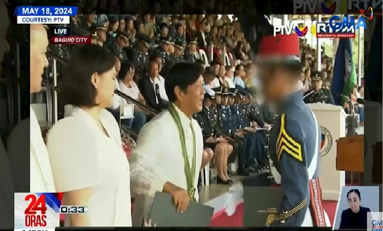 May PMA grad na nanghingi ng relo kay Pres. Marcos noong Mayo, ayon sa AFP