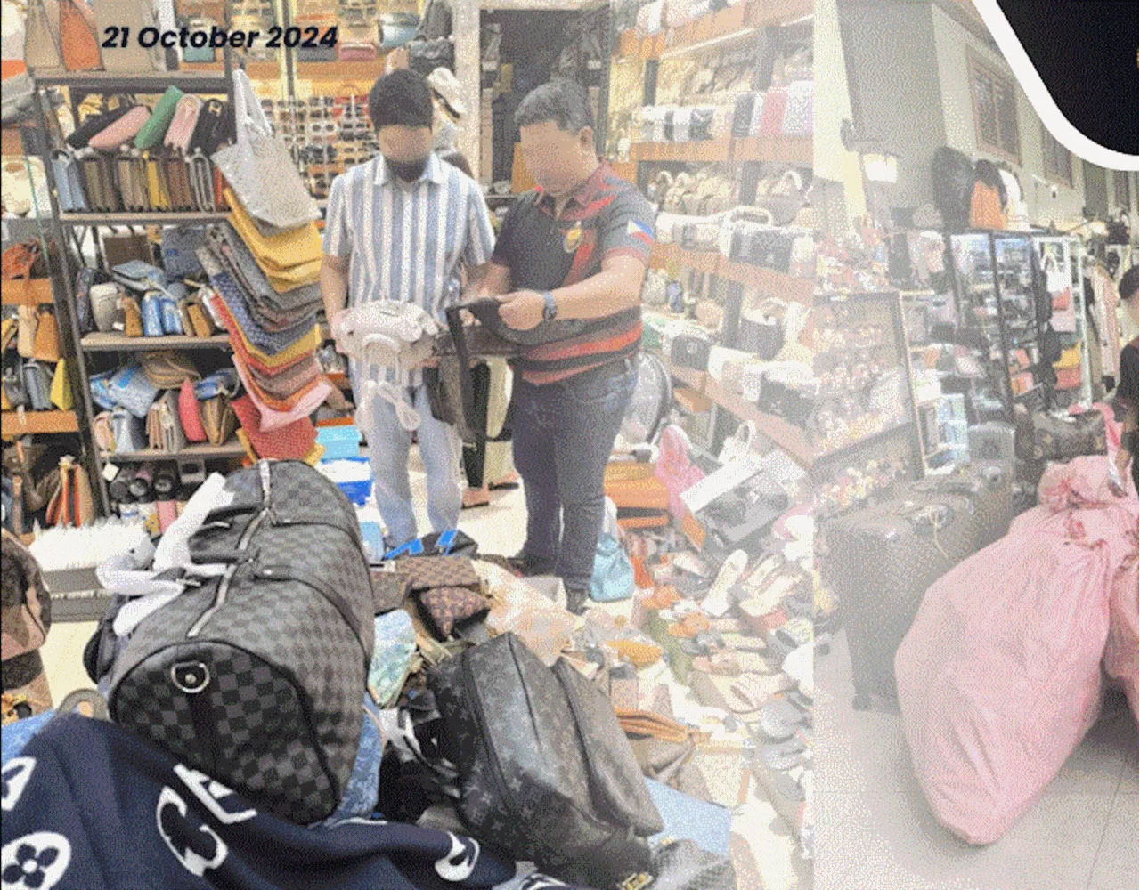 Over P500M worth of fake goods seized in Cebu